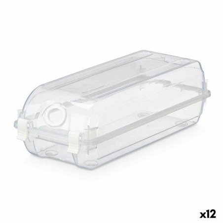 Boîte à chaussures empilable Kipit G-420 Transparent Plastique 14 x 10 x 32 cm (12 Unités)