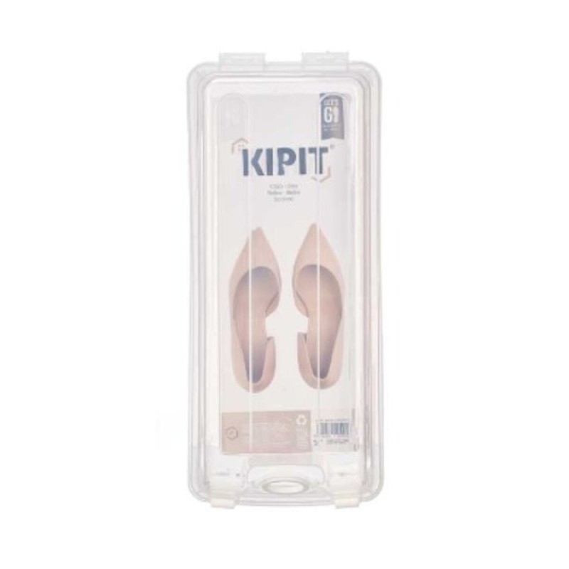 Boîte à chaussures empilable Kipit G-420 Transparent Plastique 14 x 10 x 32 cm (12 Unités)