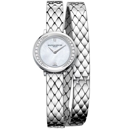 Montre Femme Baume & Mercier PETITE PROMESSE W-DIAMOND (Ø 22 mm)