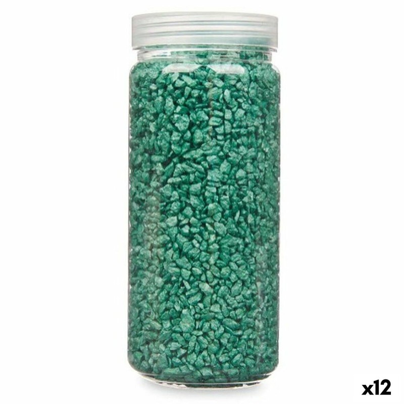 Pierres Décoratives Vert 2 - 5 mm 700 g (12 Unités)