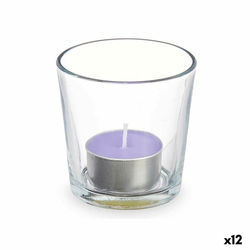 Bougie Parfumée Acorde 1-B-AR Lavande Verre (12 Unités)