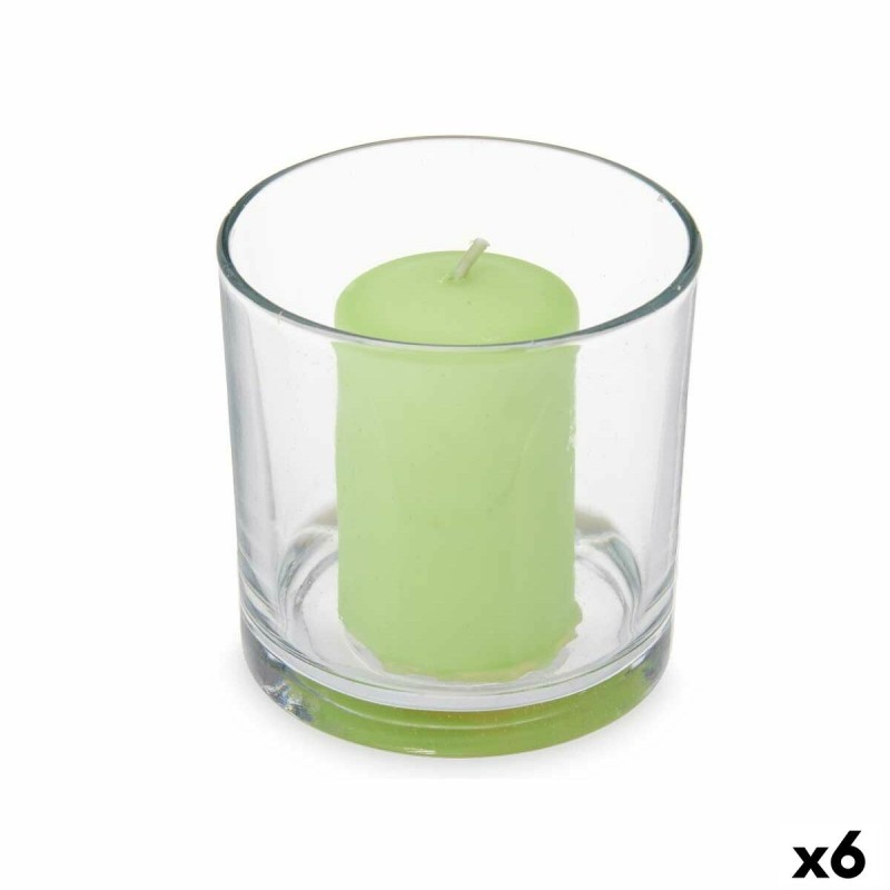 Bougie Parfumée Acorde 2-H-AR Jasmin Verre (6 Unités)