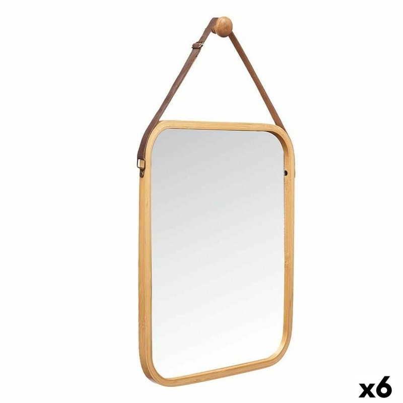 Miroir suspendu B6605 Naturel Rectangulaire 34 x 41