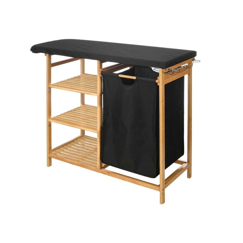 Table à Repasser Kipit 1443FL BAMBOO Noir Tissu Bambou