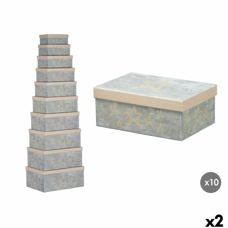 Boîte Décorative Pincello 64 Crème Carton (2 Unités)