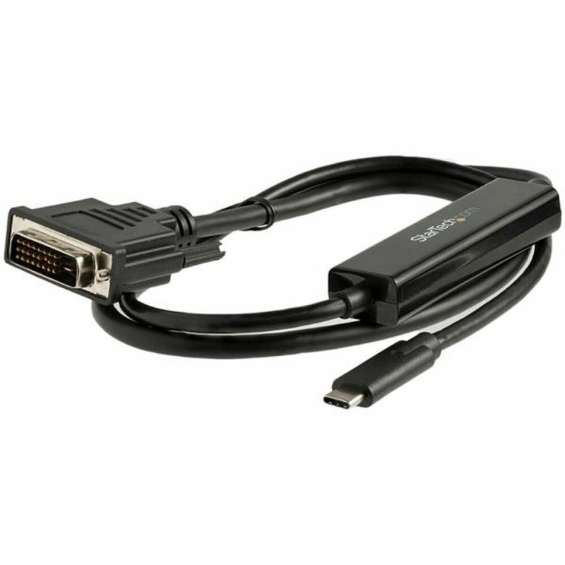 Câble USB C vers DVI-D Startech CDP2DVIMM1MB Noir 1 m