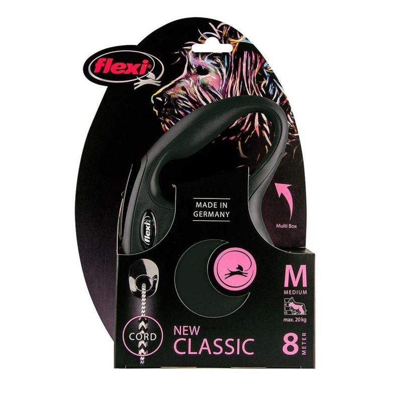 Laisse pour Chien Trixie New Classic Noir 8 m