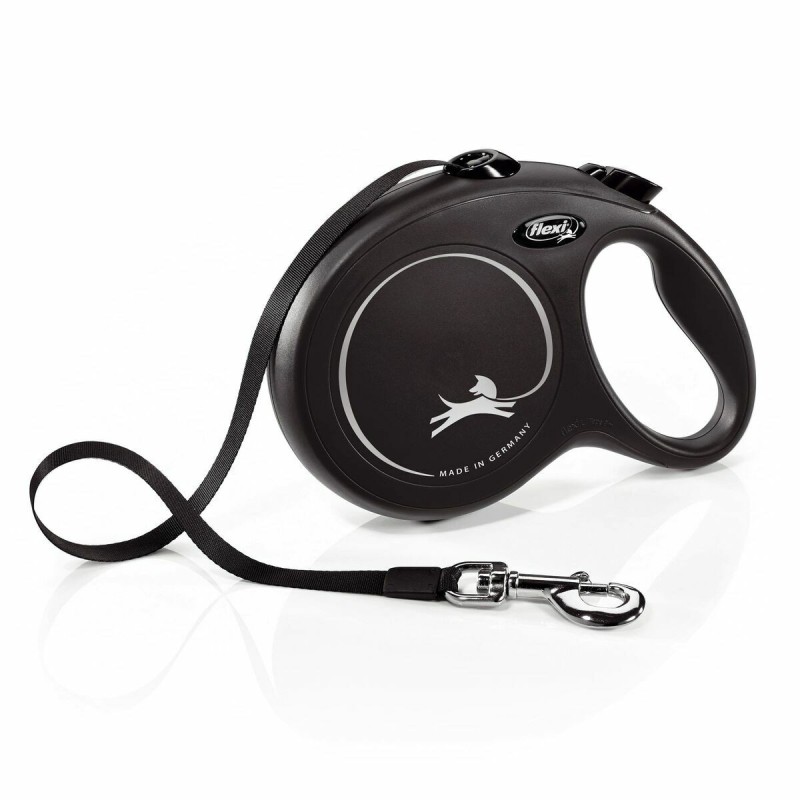 Laisse pour Chien Trixie New Classic Noir 8 m