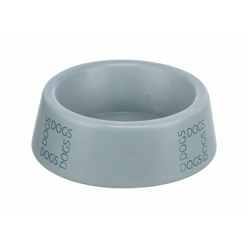 Mangeoire pour chiens Trixie Bleu Gris Ø 16 cm 400 ml