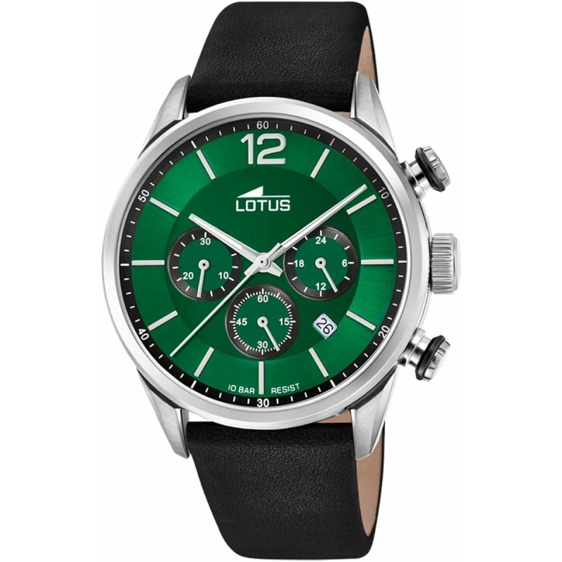 Montre Homme Lotus 18689/4 Vert Argenté