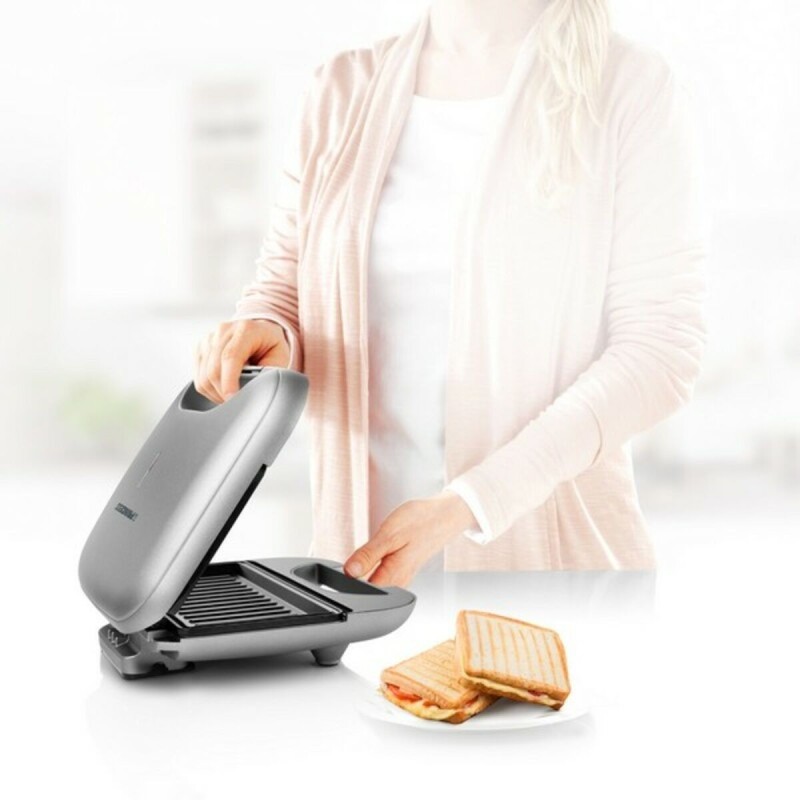 Appareil à Sandwich Gril Princess 01.127003.01.001 Noir Gris 750 W