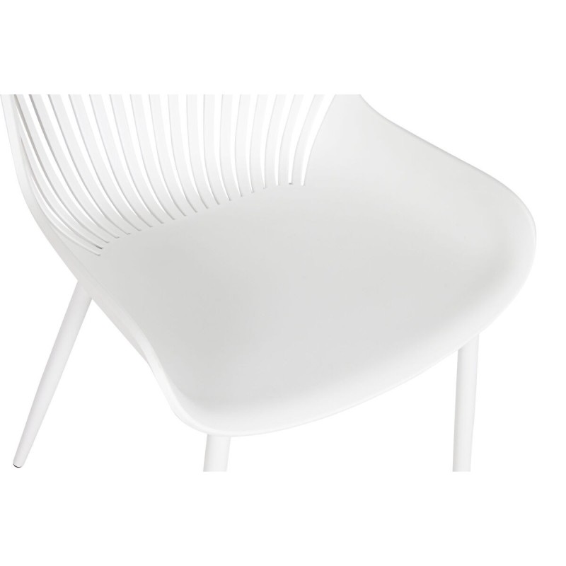 Chaise Home ESPRIT Blanc 50,5 x 55 x 82 cm