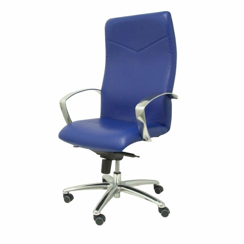 Chaise de Bureau Caudete P&C 5DBSPAZ Bleu