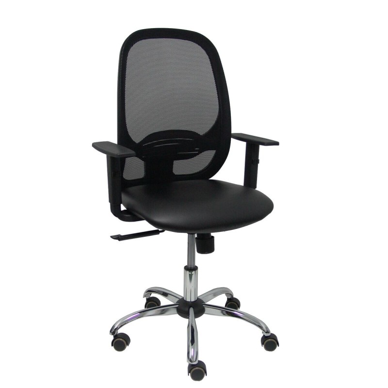 Chaise de Bureau P&C 10CCRRN Avec accoudoirs Noir