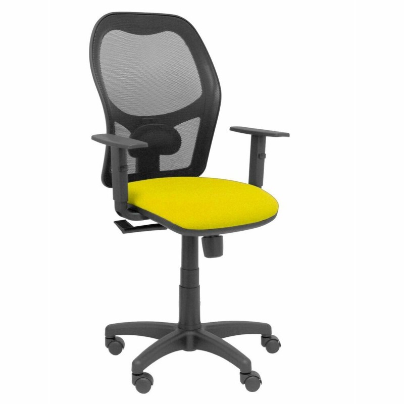 Chaise de Bureau P&C 0B10CRN Avec accoudoirs Jaune