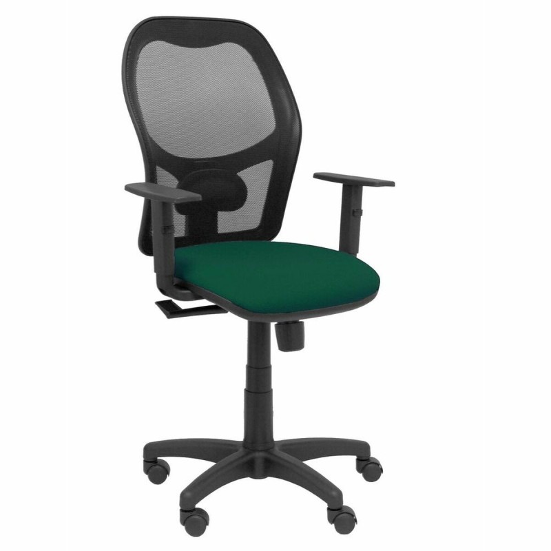 Chaise de Bureau P&C 6B10CRN Avec accoudoirs Vert foncé