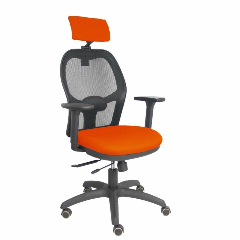 Chaise de Bureau avec Appui-tête P&C B3DRPCR Orange Foncé