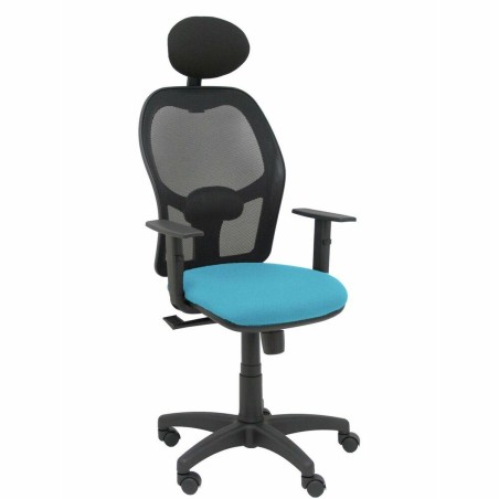 Chaise de Bureau avec Appui-tête P&C B10CRNC Bleu ciel