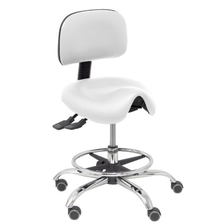 Tabouret Zarza P&C P10CRRP Blanc 91 cm