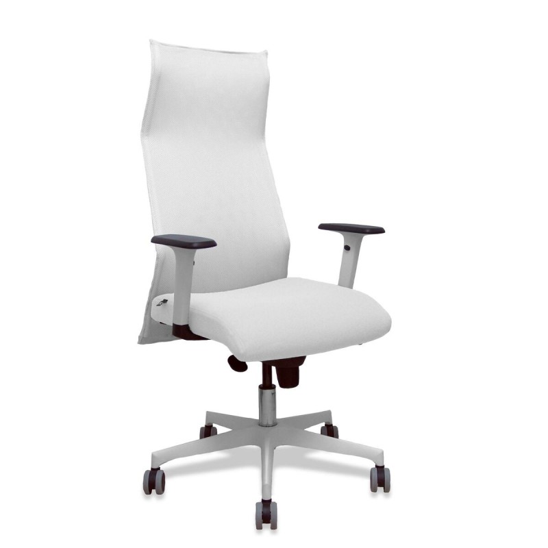 Chaise de Bureau P&C 54BR65G Blanc