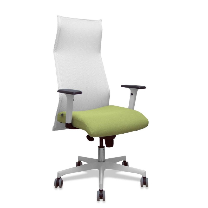 Chaise de Bureau P&C 54BR65G Blanc