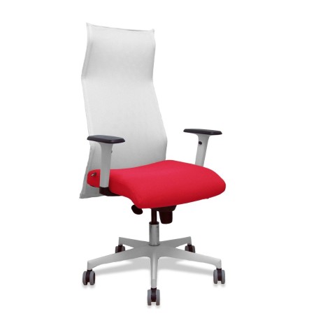 Chaise de Bureau P&C 54BR65G Blanc