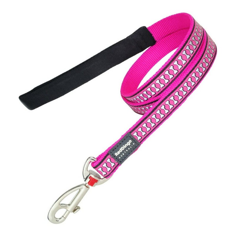 Laisse pour Chien Red Dingo Réfléchissant Fuchsia (1