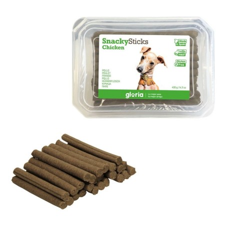 Snack pour chiens Gloria Snackys Sticks Poulet Bars (800 g) (800 g)