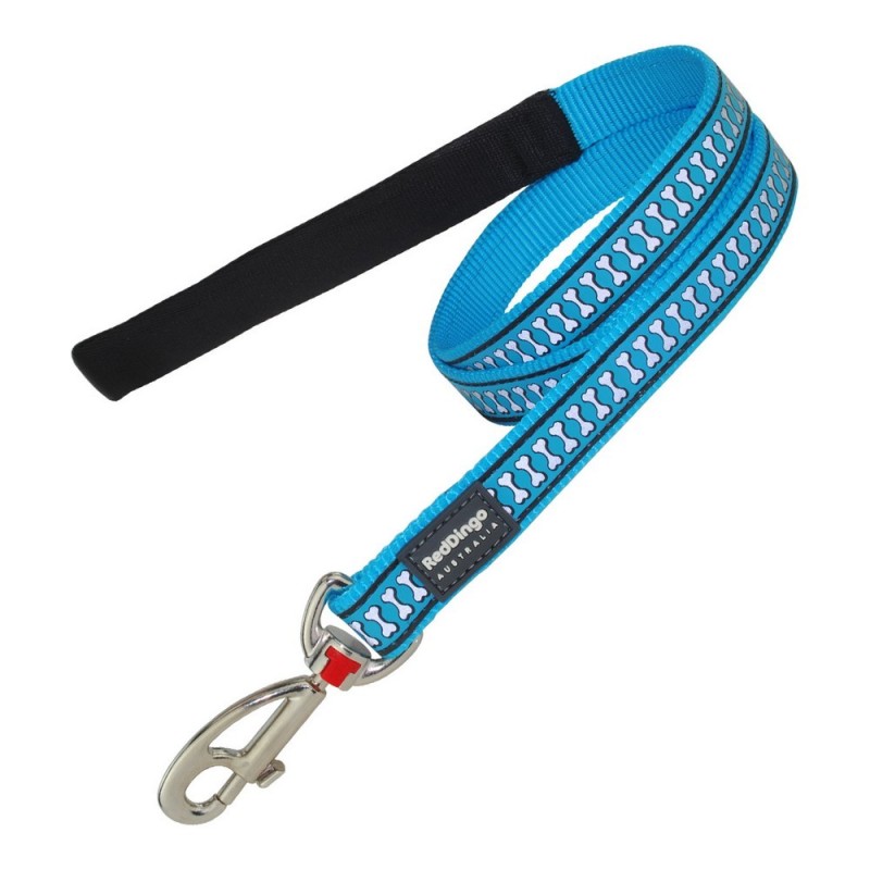 Laisse pour Chien Red Dingo Réfléchissant Turquoise (1