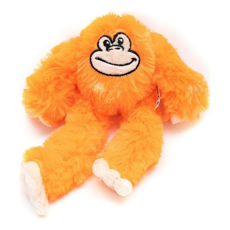 Jouet pour chien en peluche Gloria Kikazaru 11 x 44 x 45 cm Singe Orange