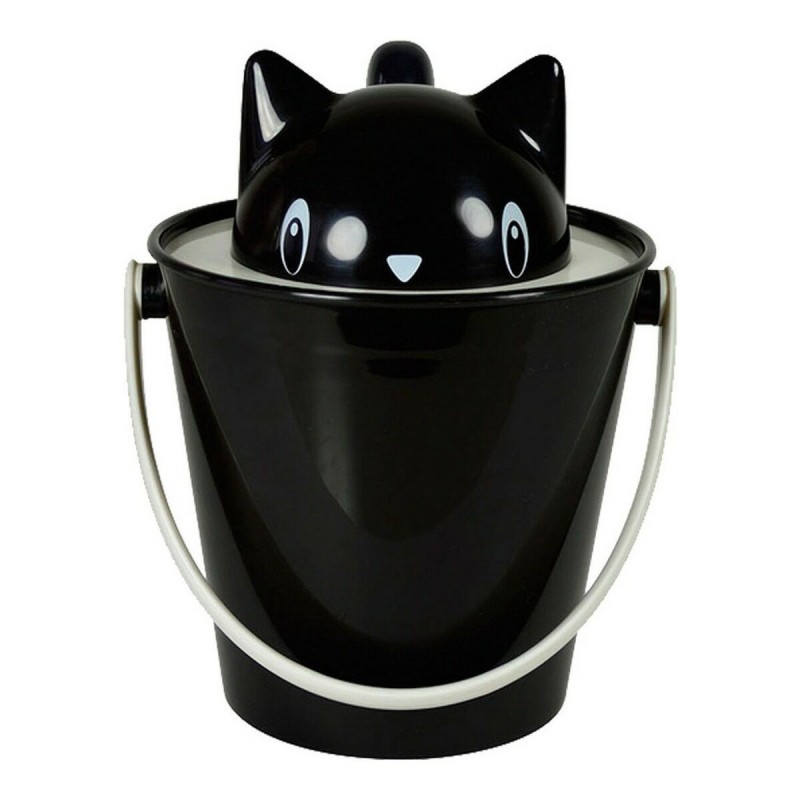 Seau de conteneur United Pets Noir Chat