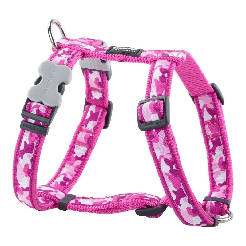 Harnais pour Chien Red Dingo Style Fuchsia Camouflage 30-48 cm