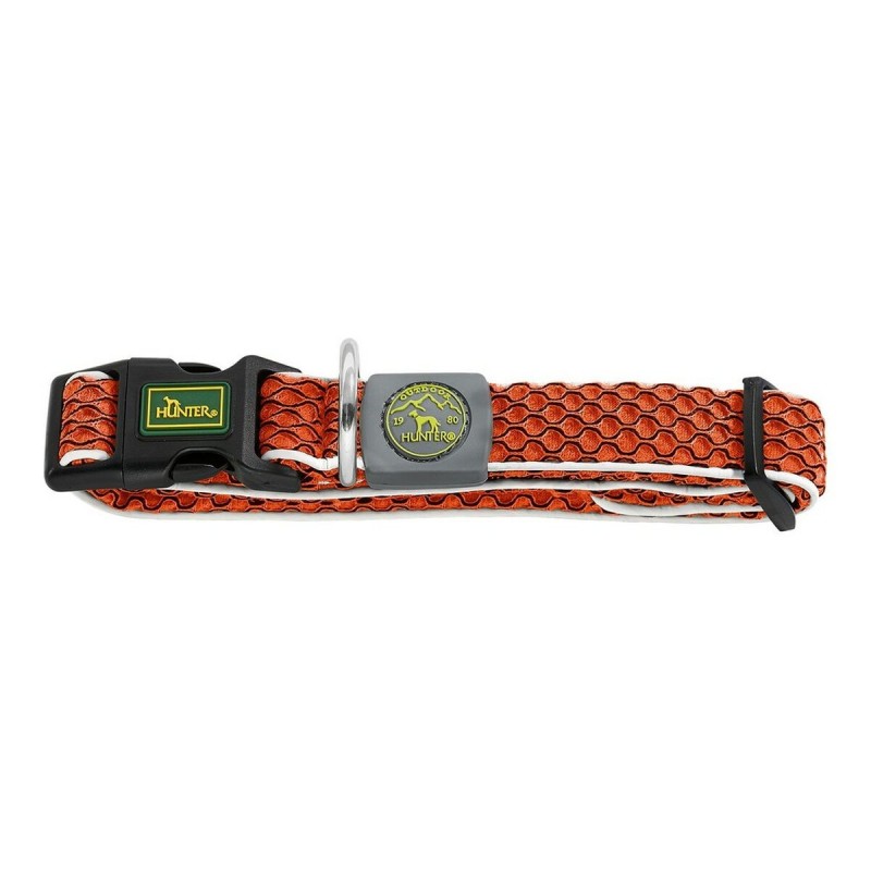 Collier pour Chien Hunter Basic Fil Orange Taille S (30-43 cm)