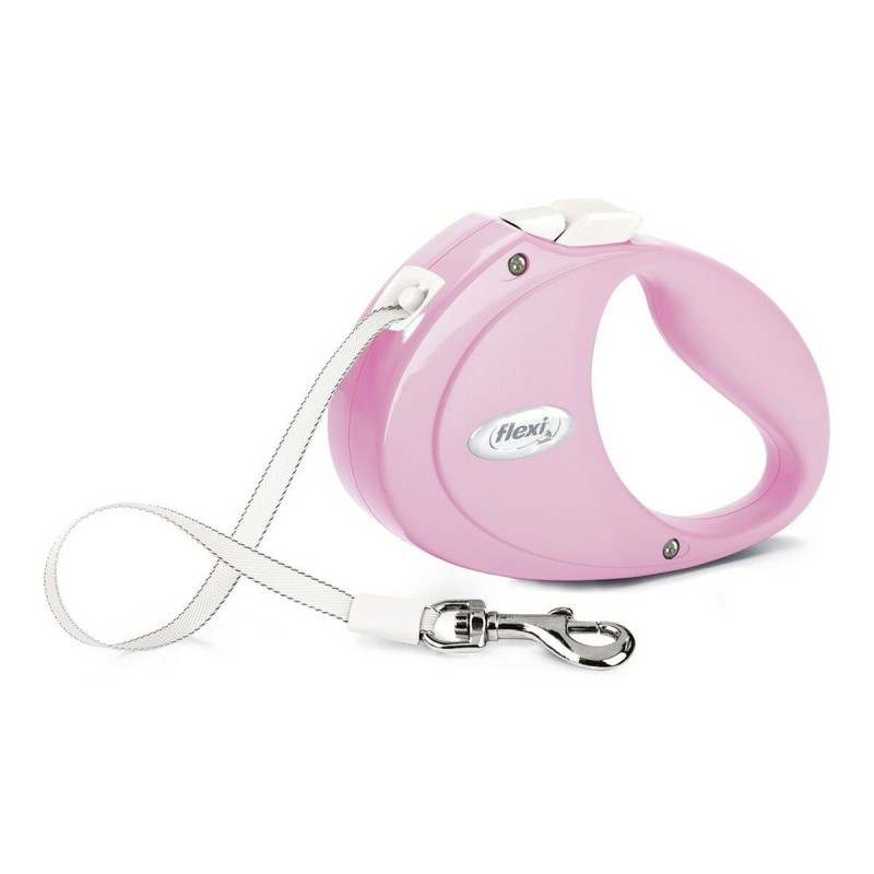 Laisse pour Chien Flexi Puppy 2 m Rose