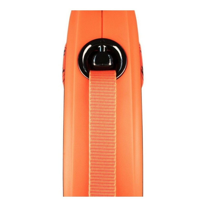 Laisse pour Chien Flexi XTREME 5 m Orange Taille S