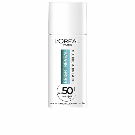 Soin anti-taches L'Oreal Make Up Bright Reveal Spf 50 50 ml Niacinamide