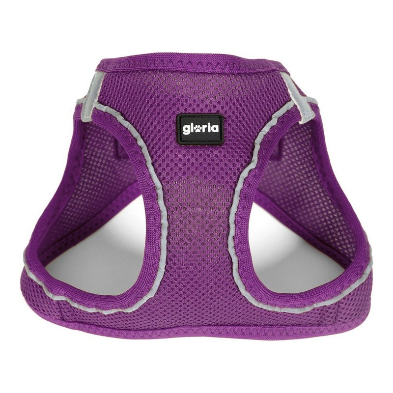 Harnais pour Chien Gloria Air Mesh Trek Star Réglable Violet L (33