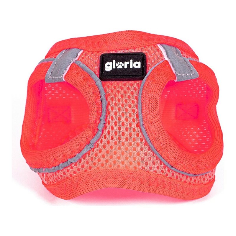 Harnais pour Chien Gloria Air Mesh Trek Star Réglable Rose L (33