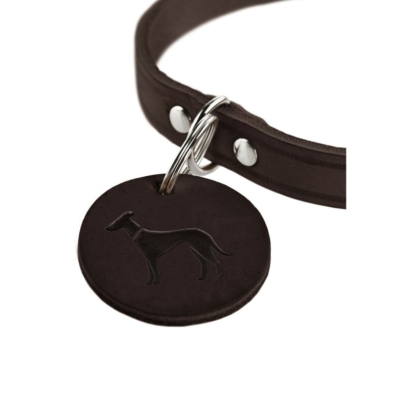 Collier pour Chien Hunter Aalborg Chocolat XS 24-29 cm