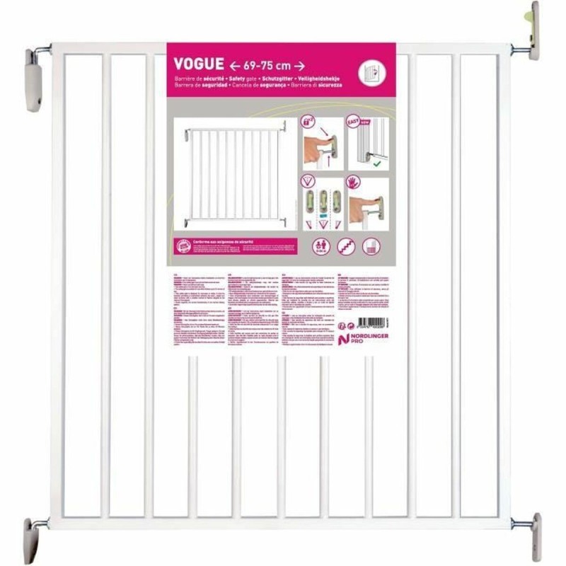 Barrière de sécurité Nordlinger PRO Blanc