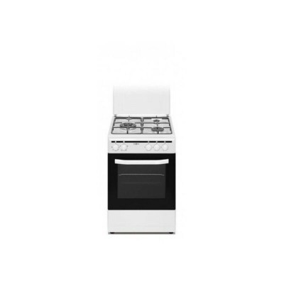 Cuisinière à Gaz Vitrokitchen CB5535BBE Blanc (50 x 55 cm)