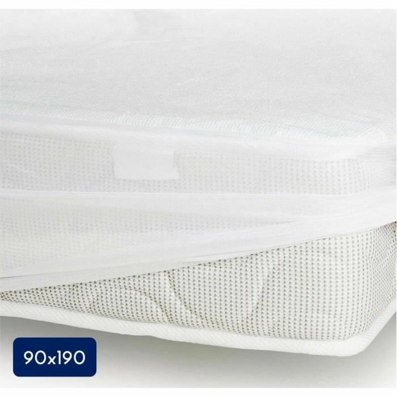 Protecteur de matelas Lovely Home Blanc 190 x 90 cm