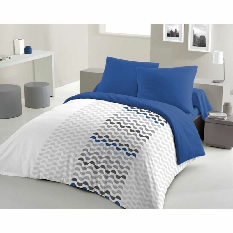 Parure de couette HOME LINGE PASSION Dream Bleu 220 x 240 cm