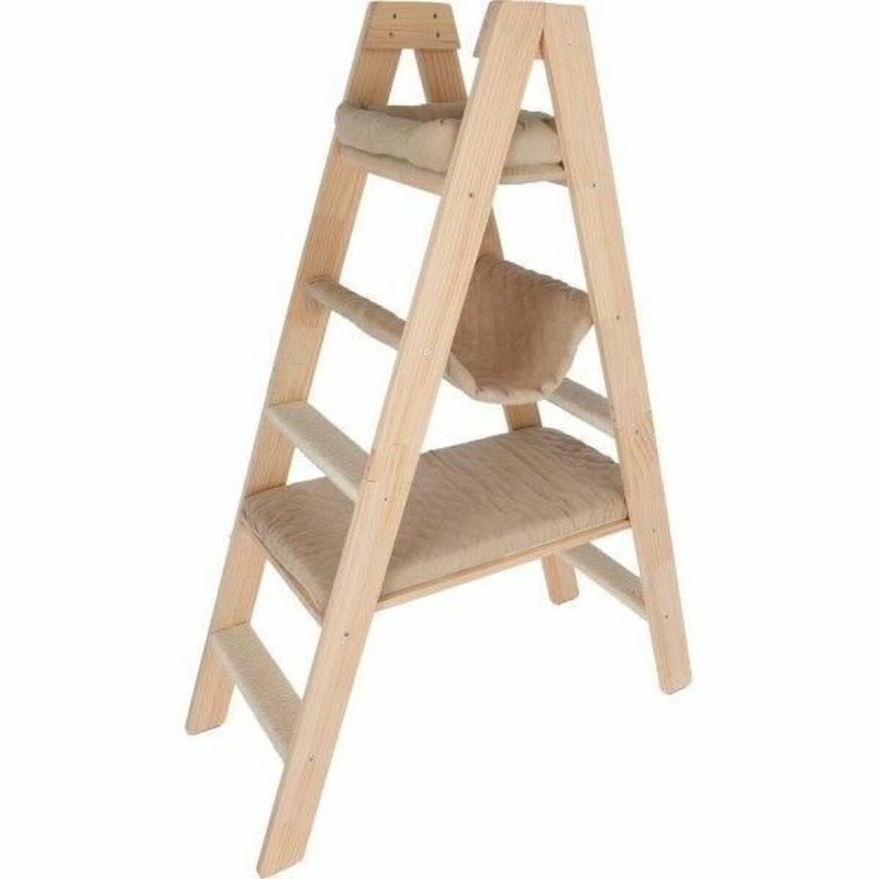 Arbre à chat Kerbl LADDER Beige Bois (1 Unité)