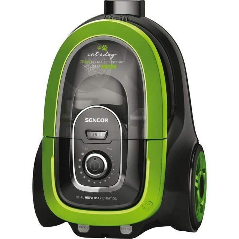 Aspirateur Sencor SVC 1038GR Noir Vert 750 W