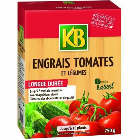 Engrais pour les plantes KB ORGANIC 750 g