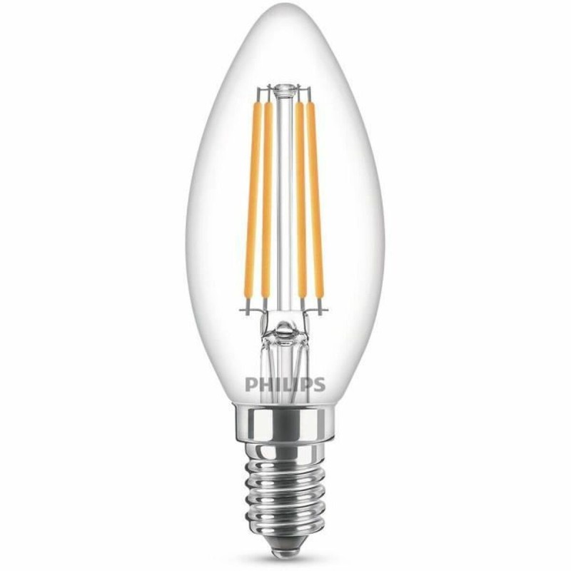 Ampoule LED Bougie Philips Equivalent  E14 60 W Blanc E (2700 K)