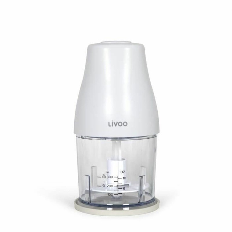 Hachoir Livoo Chopper Blanc 400 W Acier inoxydable