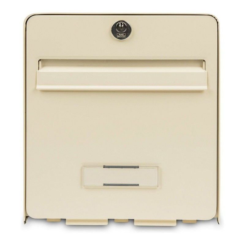 Boîte aux lettres Burg-Wachter   Beige Plastique acier galvanisé