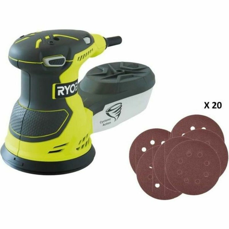 Ponceuse excentrique Ryobi ROS300A 300 W Ø 2